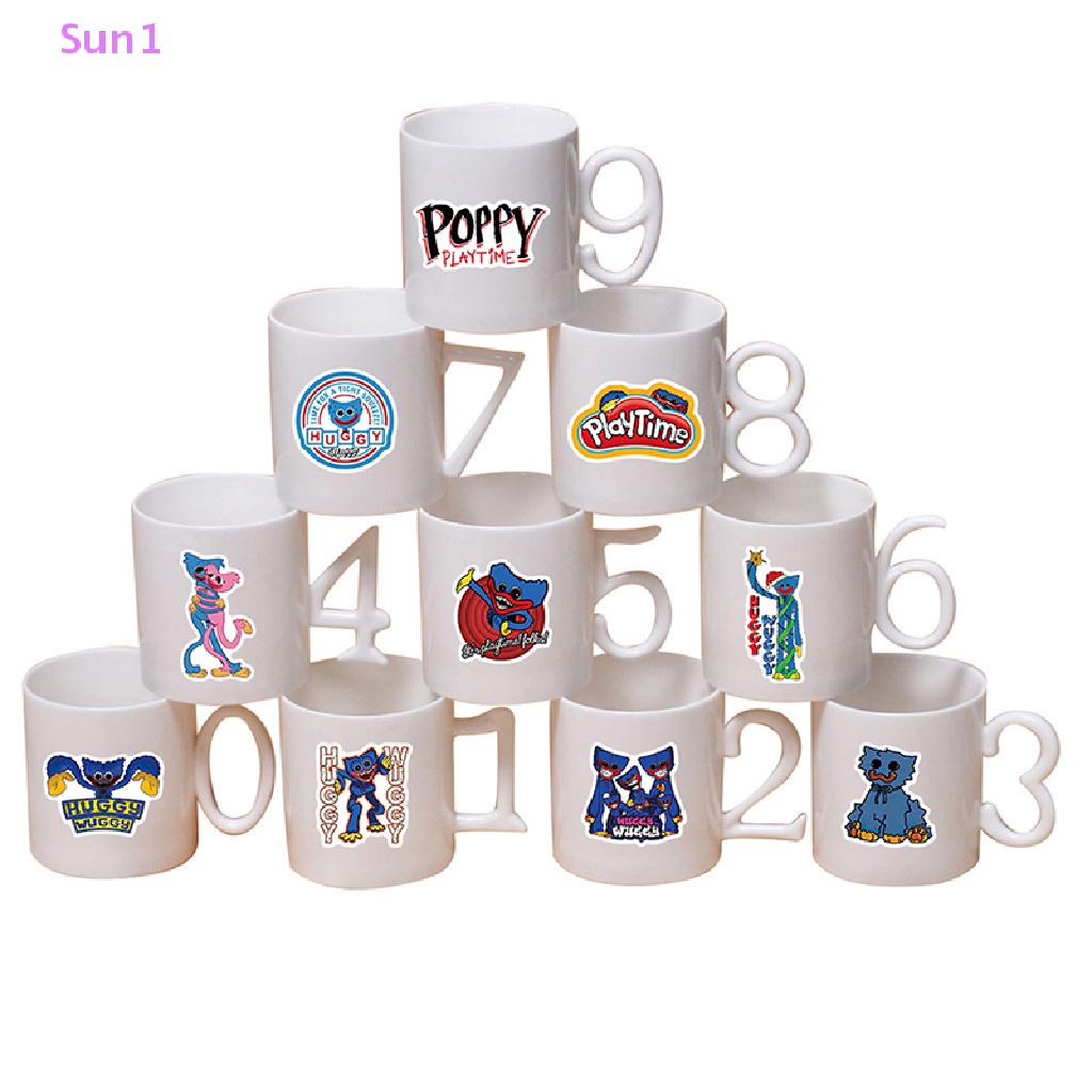 Sun1 > 50 Nhãn Dán Trang Trí Hành Lý / Guitar Họa Tiết Graffiti Kinh Dị