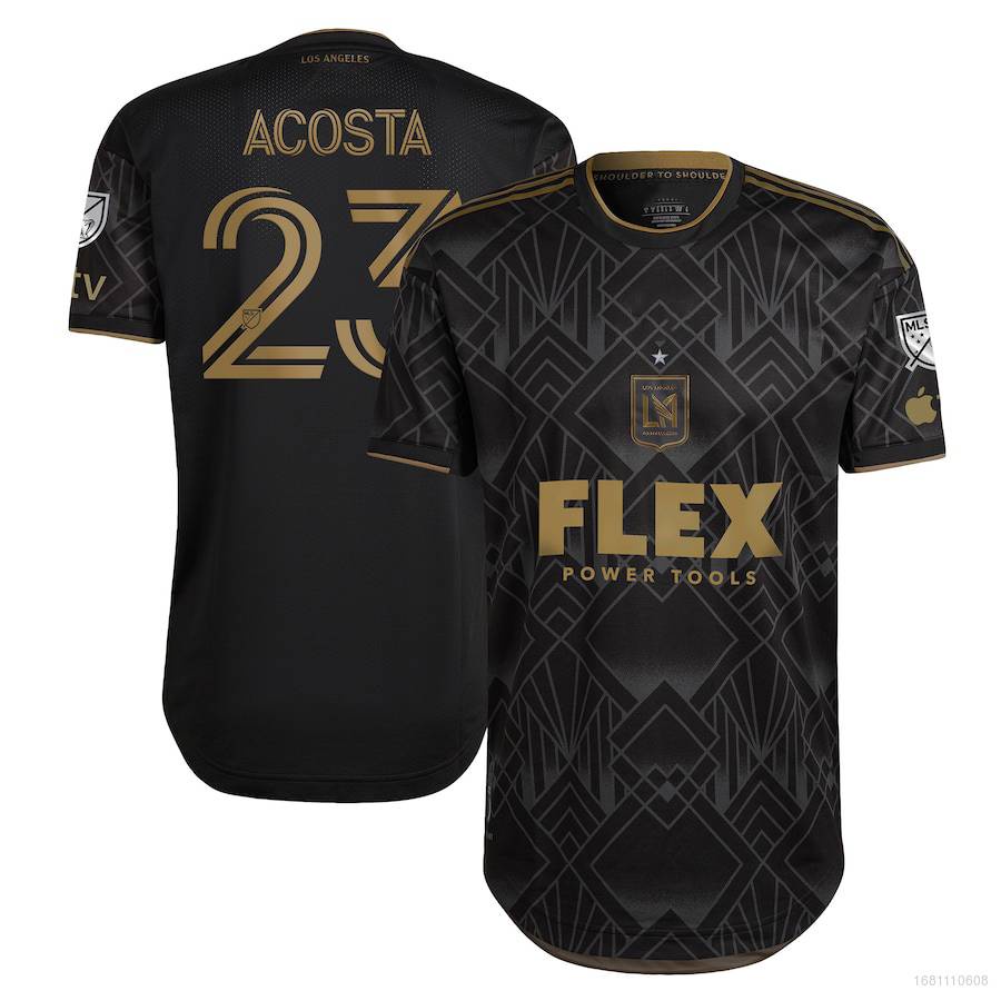 Áo Thun Thể Thao Tay Ngắn QY 2023 Kellyn Acosta LAFC Jersey