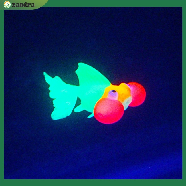 Mô Hình Cá Vàng Giả Bằng Silicone Phát Quang Dùng Trang Trí Bể Cá