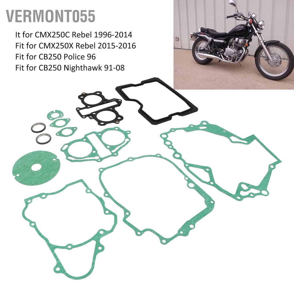 Bộ Vòng Đệm Động Cơ Ly Hợp 12191 KBG 771 Cho CMX250C CMX250X CB250