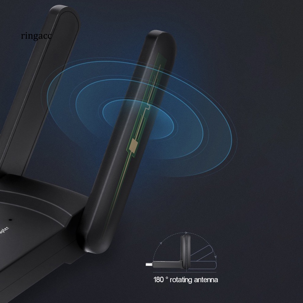 Thẻ Mạng WiFi 1300M 5G USB 3.0 Hiệu Quả Cao