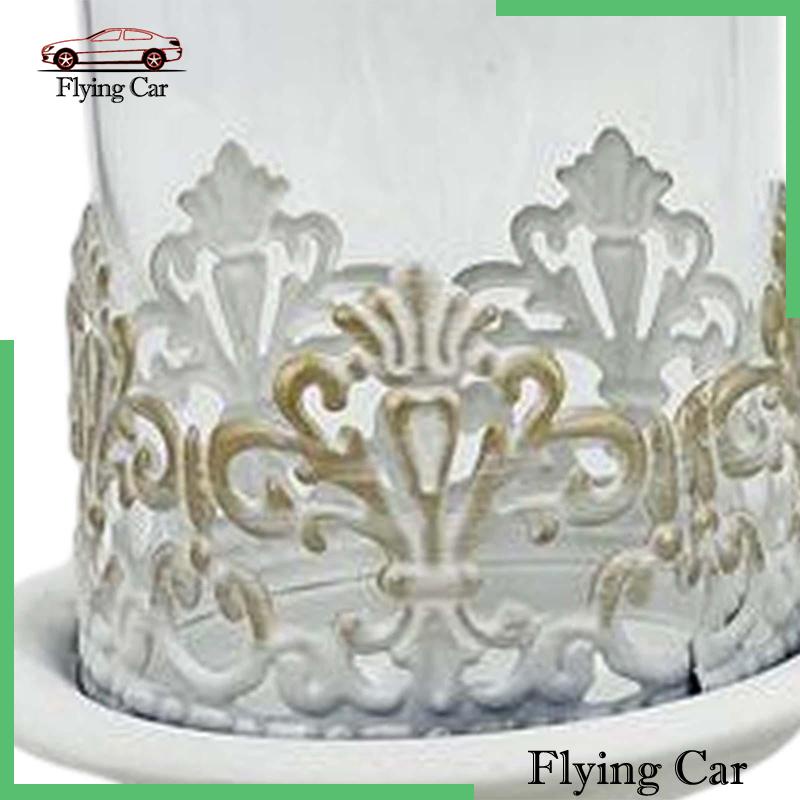 [Lzdjfmy2] Set 2 Giá Đỡ Nến Băng Dính Dùng Trang Trí Phòng Khách