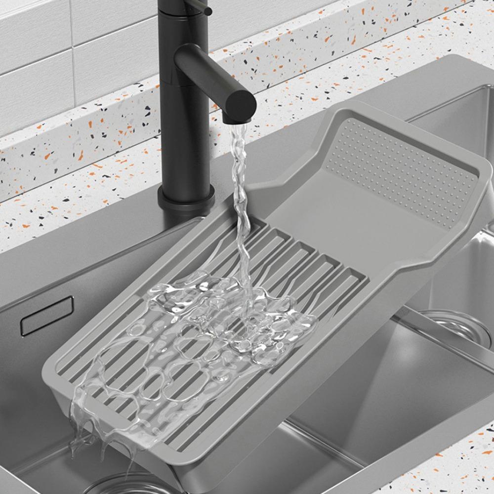 Giá Đỡ Bằng Nhựa Có Thể Mở Rộng Tiện Dụng Cho Phòng Bếp