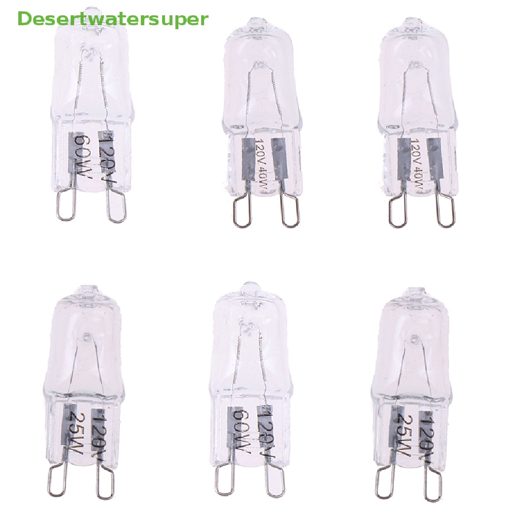Set 10 Bóng Đèn G9 Pin Haen 120V 25W 40W 60W JCD G9