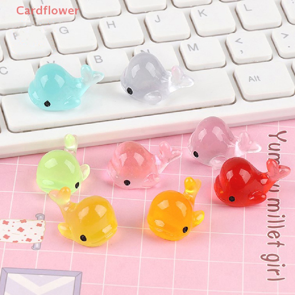 Bộ 5 Tượng Cá Heo Dạ Quang Trang Trí Sân Vườn Mới