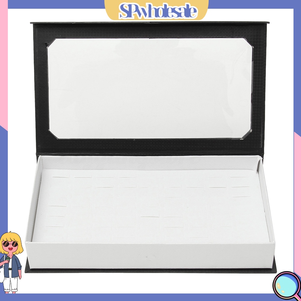 <SPwholesale> Hộp Đựng Trang Sức 72 Lỗ Hình Chữ Nhật Thời Trang