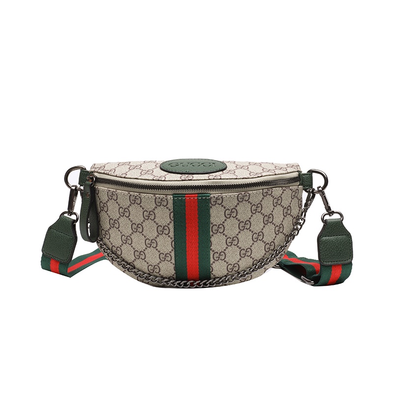 Men's and Women's Sling Bag Casual Elegant Classic Retro One-Shoulder Side Packet Shoulder Crossbody Bag