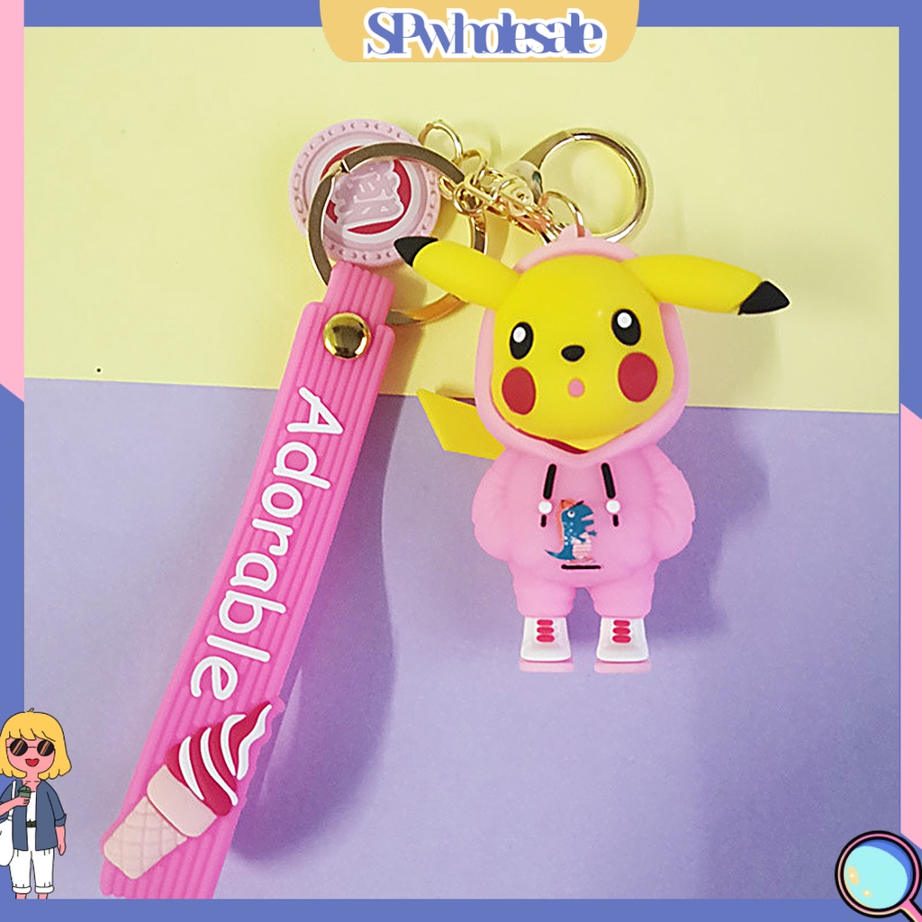 <SPwholesale> Giá Đỡ Chìa Khóa / Túi Xách / Móc Khóa Hình Nhân Vật Hoạt Hình Pokemon