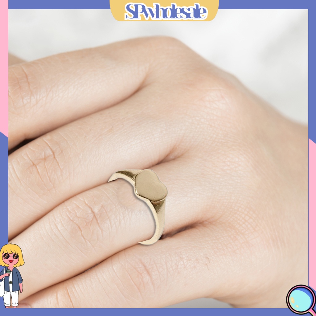 <SPwholesale> Set 8 Nhẫn Đeo Tay Kim Loại Đính Đá Thời Trang Cho Nữ