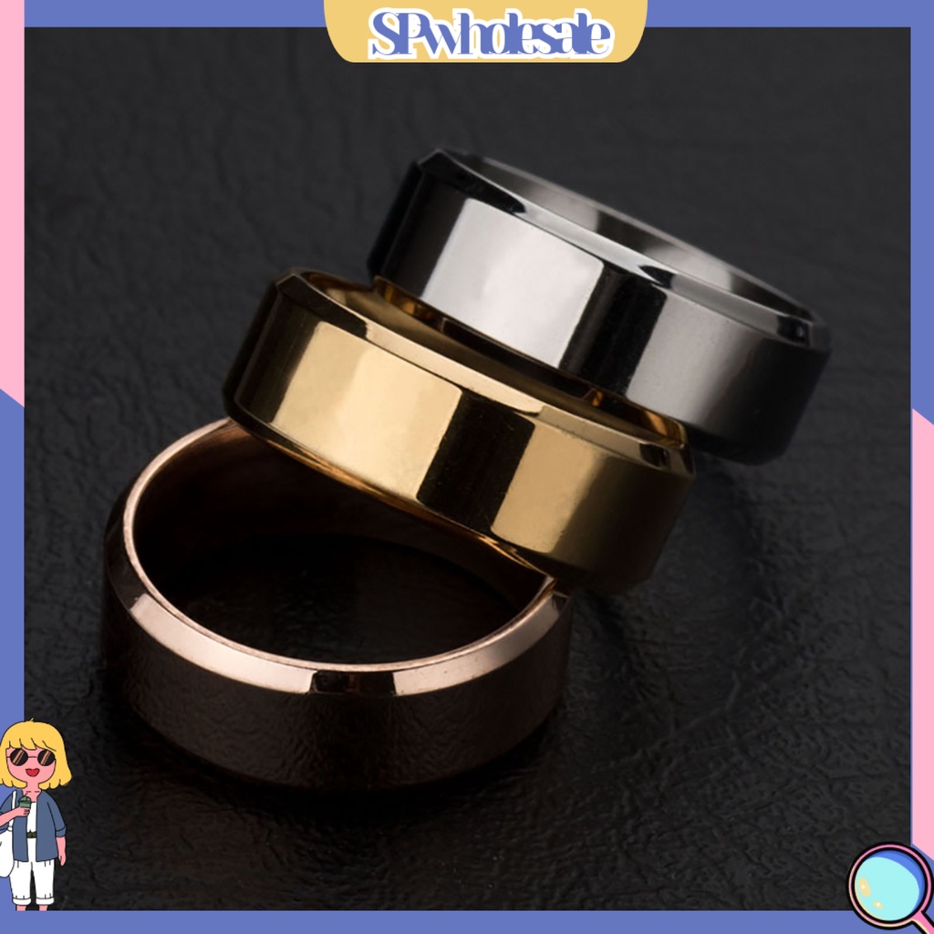 [SPwholesale] Nhẫn kiểu dáng đơn giản thời trang cho nam và nữ