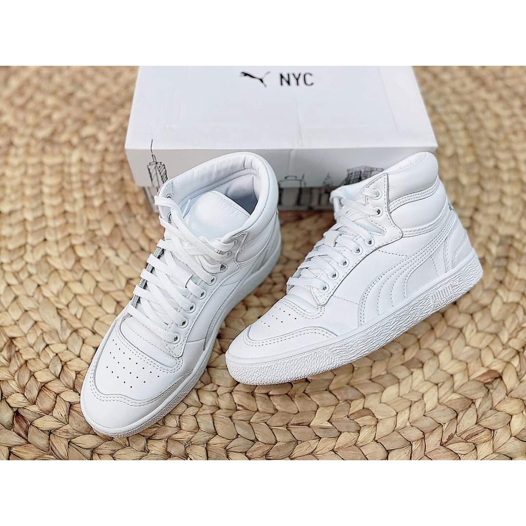 Săn sale hãng Giày Puma Ralph Sampson Mid Customize Trắng 374681 01 size 38
