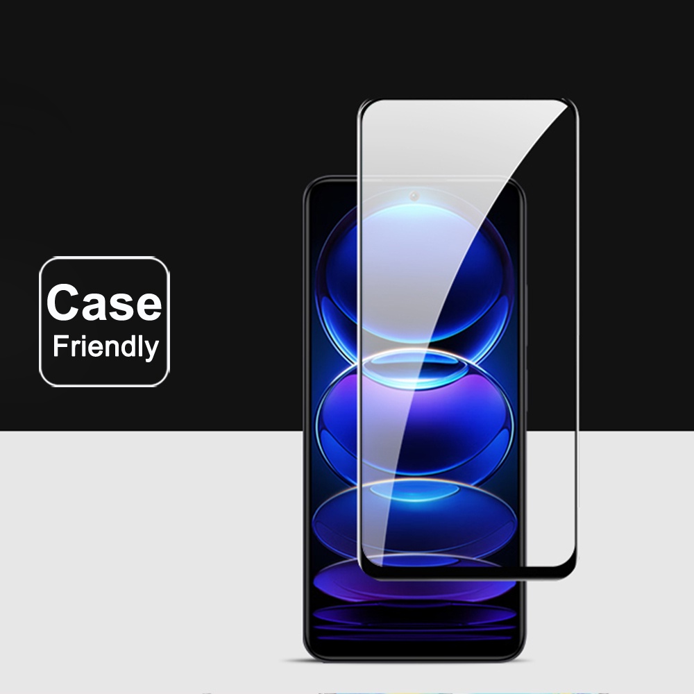 Set Kính Cường Lực Toàn Màn Hình Dùng Cho Xiaomi Redmi Note 12 Redmi Note 12 Pro