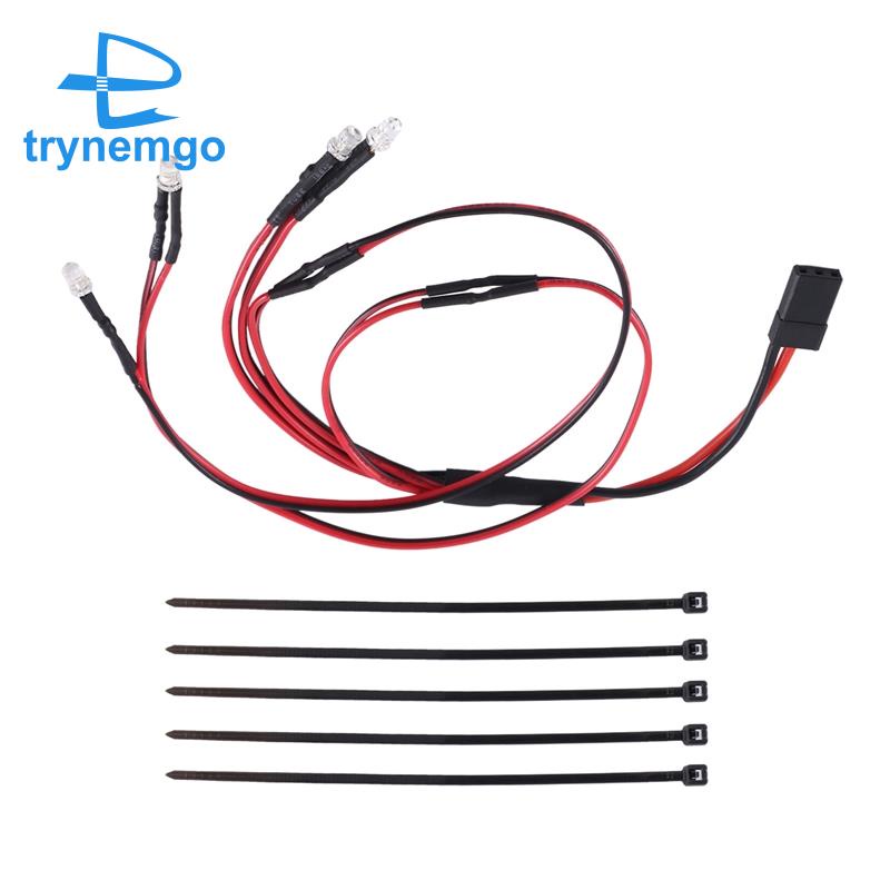 1 Bộ 4 Đèn Led 3Mm Cho Xe Điều Khiển Traxxas Trx4M Tỉ Lệ 1 / 18