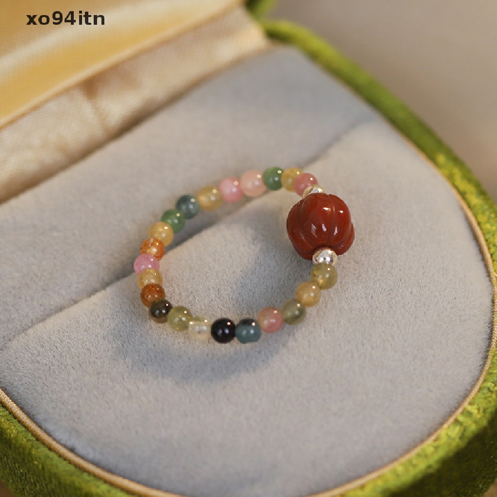 1 Nhẫn Dạng Hở Bằng Dây Tourmaline Phong Cách Cổ Điển Thời Trang