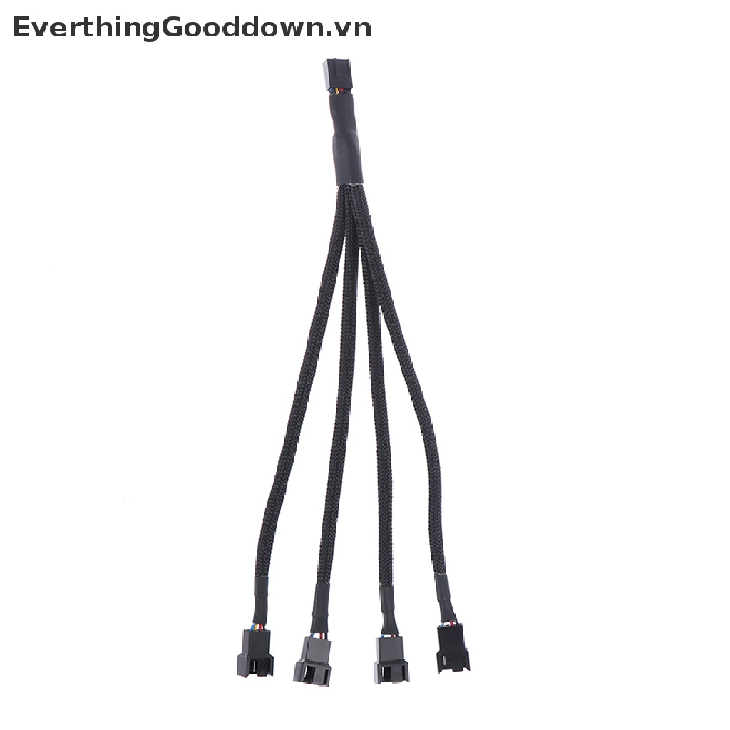 Cáp Chia Quạt Tản Nhiệt 4pin 1 Sang 1 2 3 4 Cho CPU Máy Tính