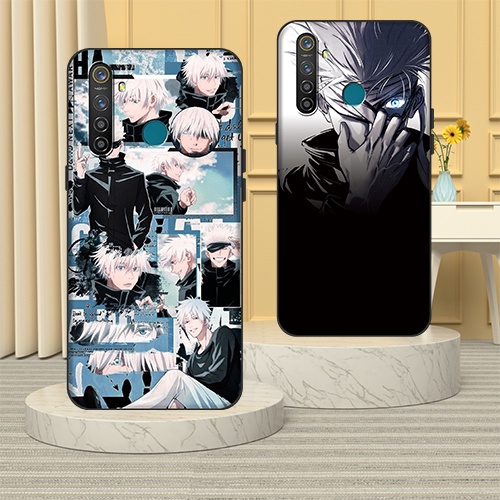 Ốp Điện Thoại TPU Mềm Chống Rơi Họa Tiết Anime Cho Realme 5 5i 5s 6i CE16 Jujutsu Kaisen Gojo Satoru