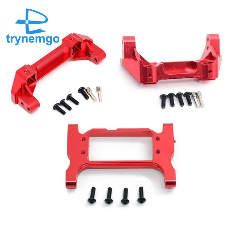 Set 3 Phụ Kiện Thay Thế Cho Traxxas TRX-4 TRX4 Bằng Hợp Kim Nhôm Chống Va Chạm Màu Đen