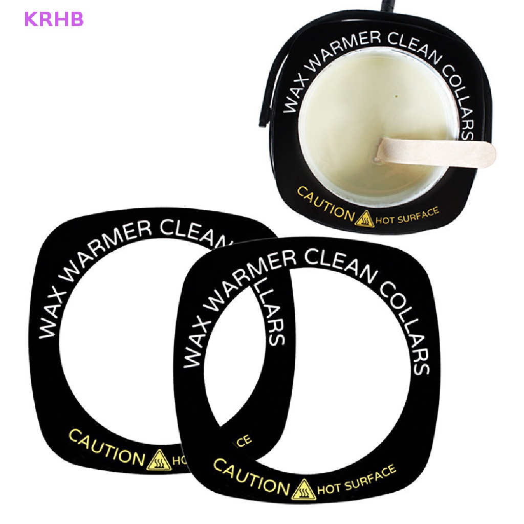 Set 10 Miếng Giấy Wax Hình Tròn / Vuông Tiện Lợi Mới