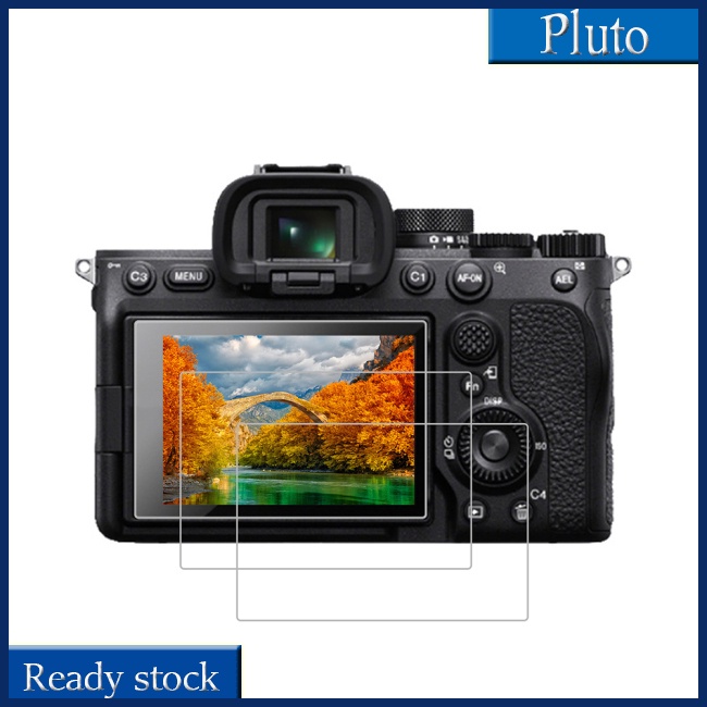 Mới Set 3 Kính Cường Lực Bảo Vệ Màn Hình Camera Cho A7iv / a7m4 / a74