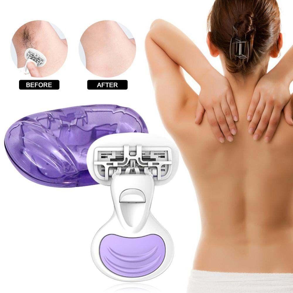 Máy Cạo Lông Daanes 4 Lớp Không Đau Kèm Hộp Đựng Tiện Lợi Dành Cho Nữ