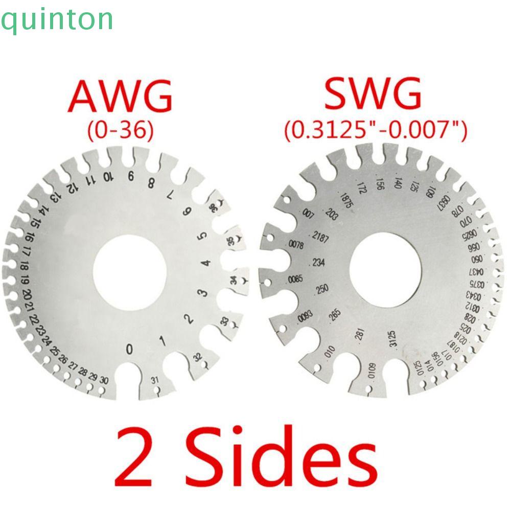 Đồng Hồ Đo Độ Dày Dây Thép Không Gỉ AWG SWG