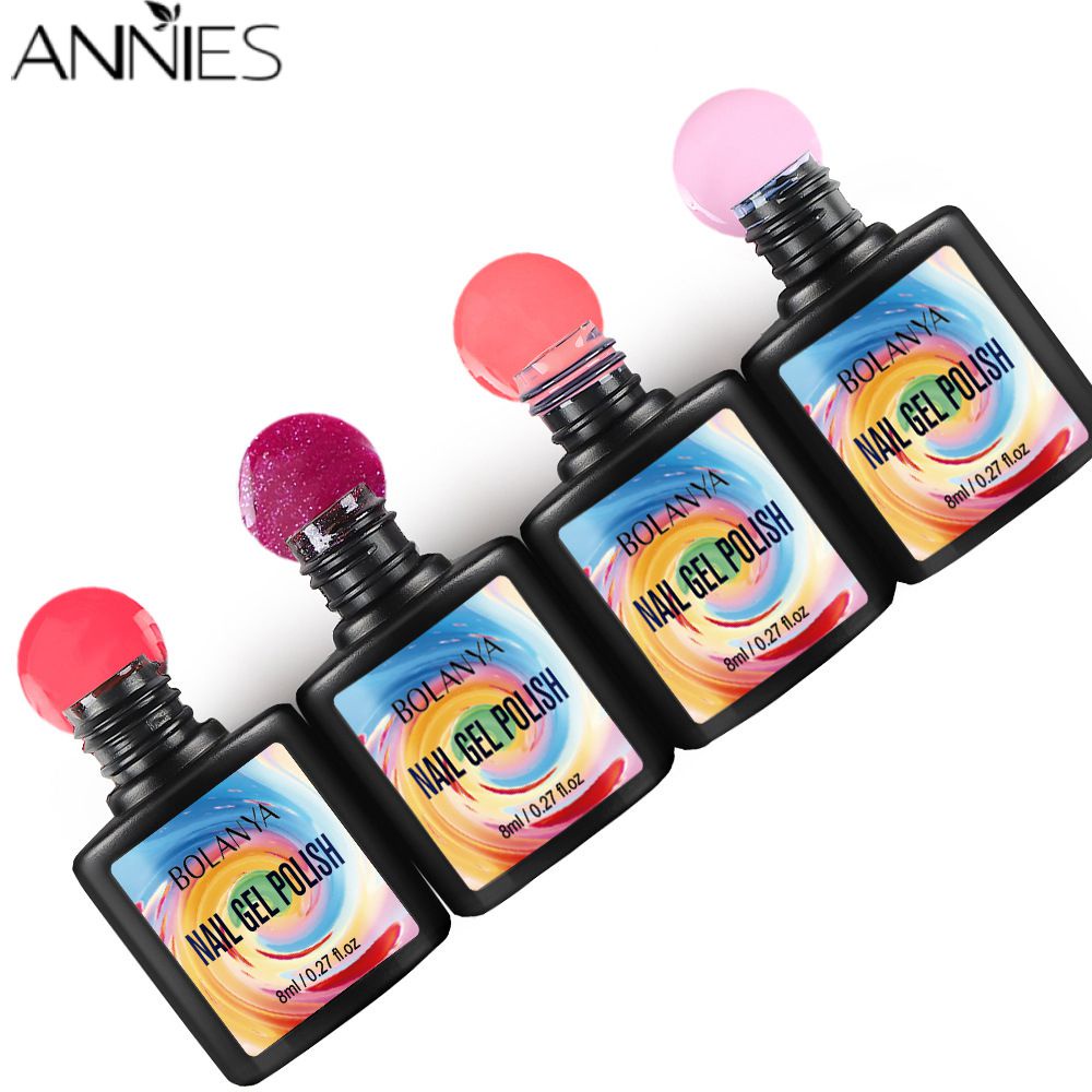 Keo Sơn Móng Tay UV ANNIES 24 Loại Keo Lấp  nh Mới Nghệ Thuật Bền Màu [Bảo Mẫu]