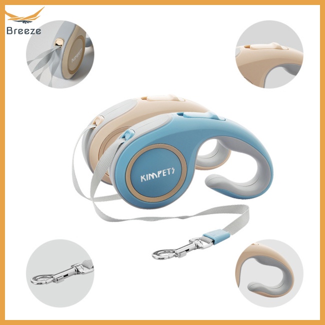 Dây Dắt Thú Cưng Đi Dạo Rút Gọn Tự Động Dài 3M Tiện Dụng