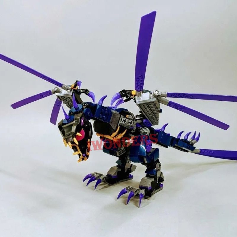 Mới Đồ Chơi Lắp Ráp Ninja Gold Lloyd Overlord MOC71742