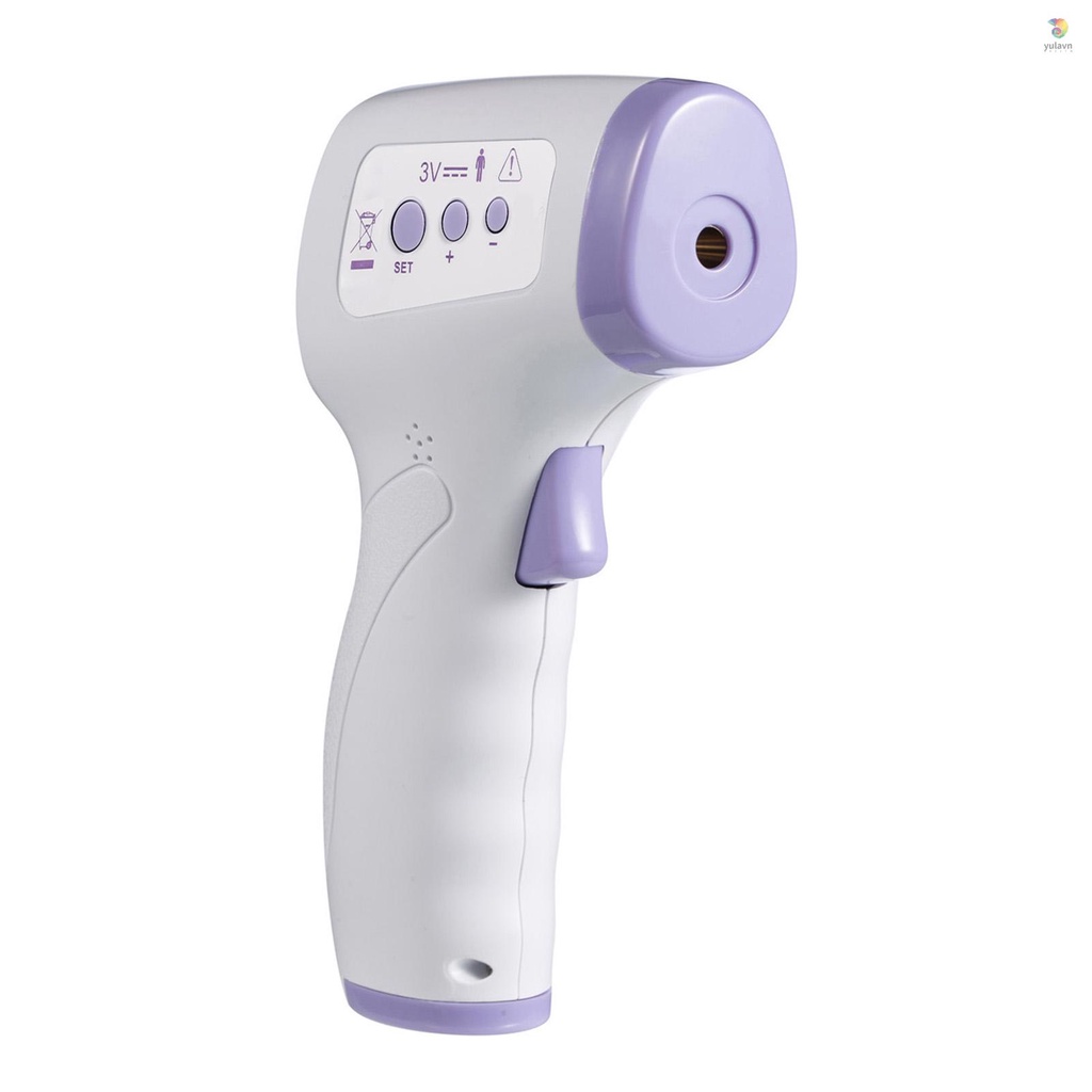 Nhiệt Kế Kỹ Thuật Số Không Tiếp Xúc Có Đèn Nền Nhiều Màu Sắc Dành Cho Trẻ Em Và Người Lớn