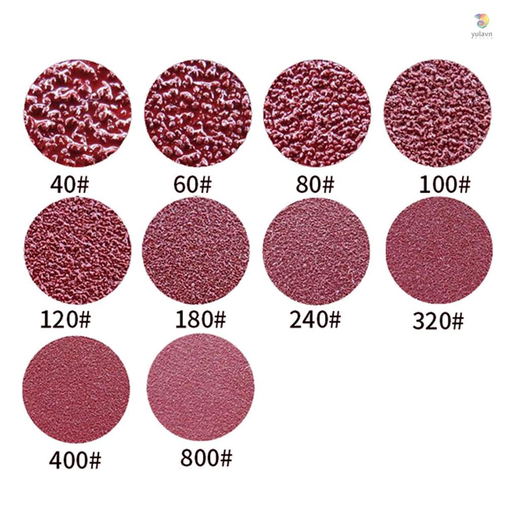 Bộ 50 Đĩa Nhám Nhiều Hình Dạng Dùng Đánh Bóng Chuột
