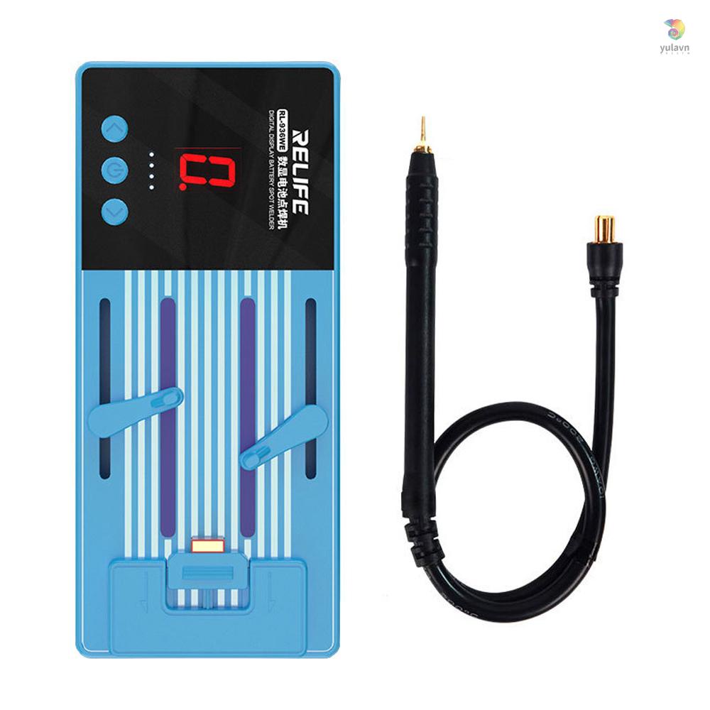 Máy Hàn yula) Thiết Thực Chuyên Dụng ​Thiết Bị Hàn Điện 6 Bánh Răng Hiển Thị Điện Áp Type-C Cho IOS Và Android