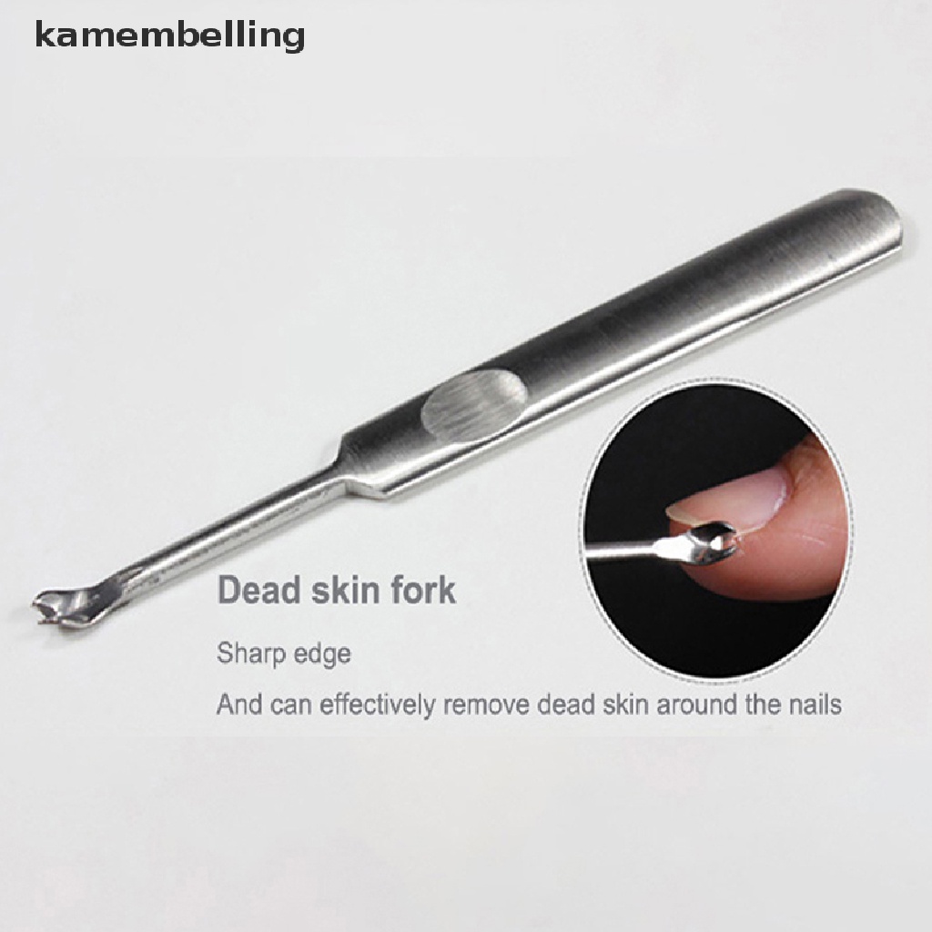 Kamembelling Dụng Cụ Làm Sạch Da Chân Bằng Thép Không Gỉ