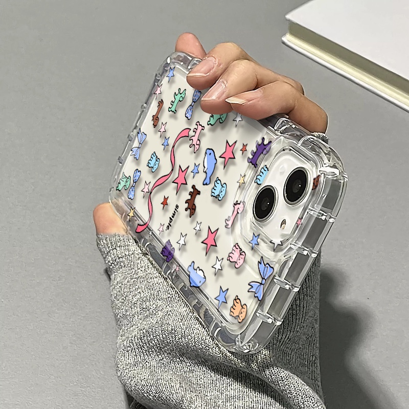 Ốp Điện Thoại Silicon TPU Mềm Trong Suốt Chống Sốc Cho IPhone 14 12 13 11 Pro Max 7 + 8 Plus X XS XR