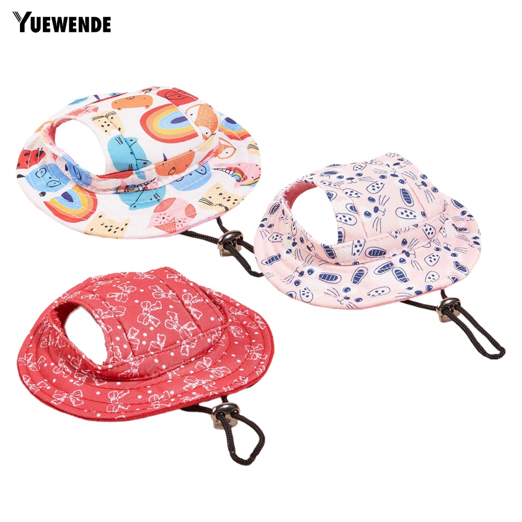 Yue.z Mũ Công Viên Cung Cấp Nhiều Kiểu Dáng Có Khóa Điều Chỉnh Dành Cho Thú Cưng