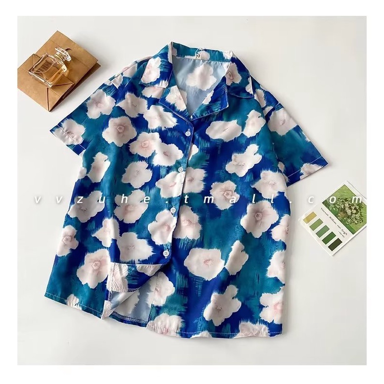 Áo Sơ Mi Tay Lỡ Phong Cách Harajuku Nhật Bản Thời Trang Cho Nam