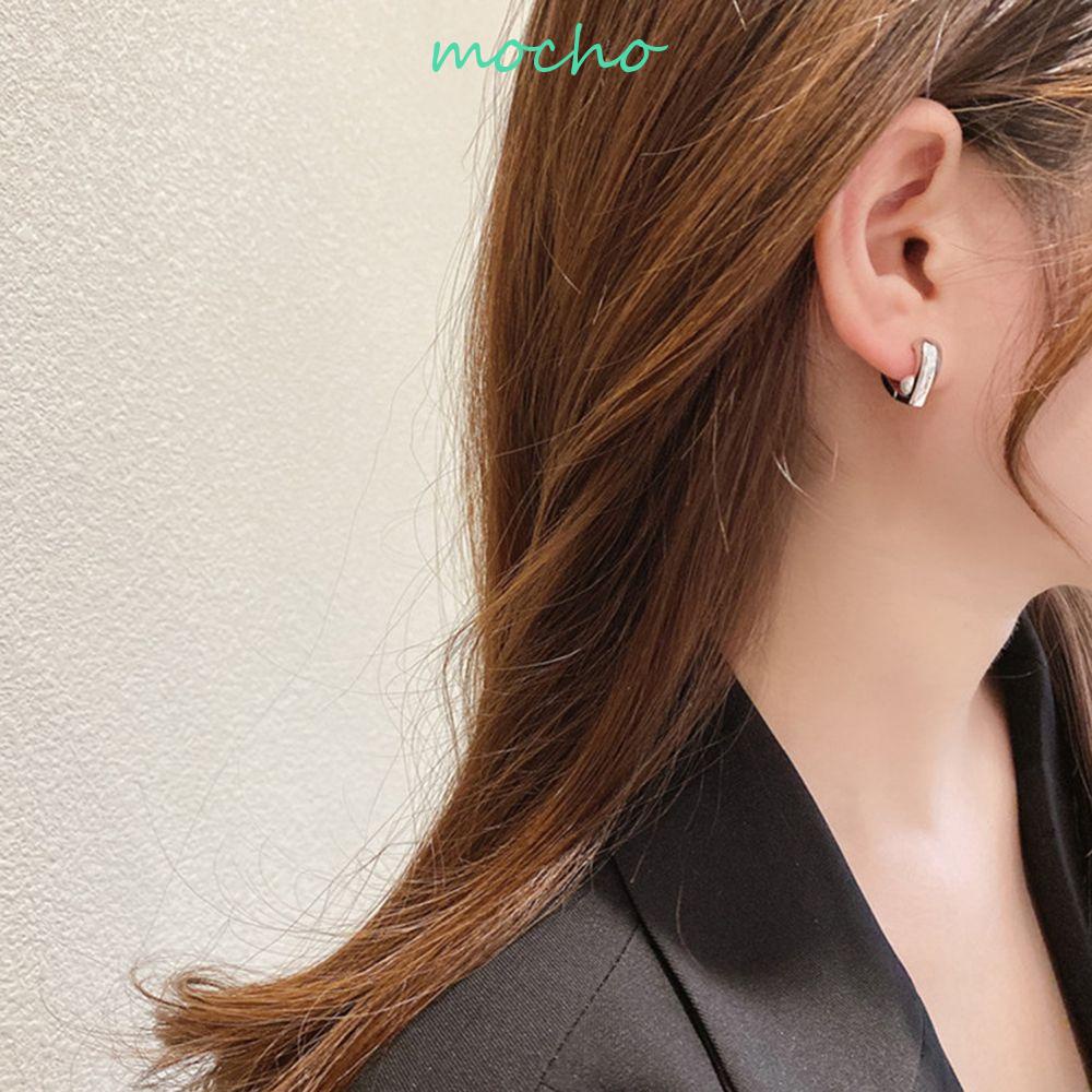 Bông Tai Hợp Kim Hình Trái Tim Rỗng Dễ Thương Sáng Tạo Cho Nữ