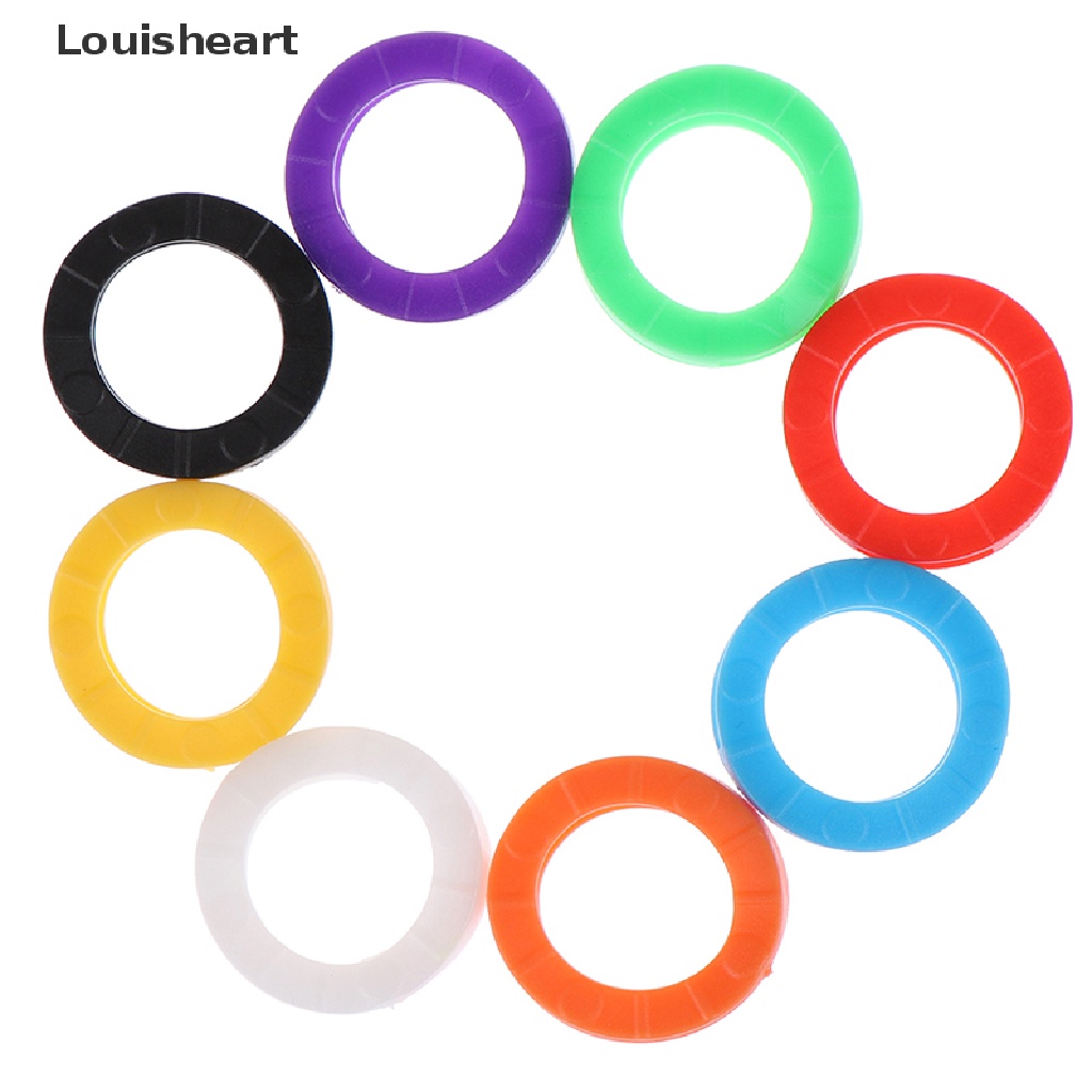 Set 32 Vỏ Silicon Rỗng Bọc Chìa Khóa Màu Sáng Louisheart Áo Thun In Hình TFG TFG Cá Tính Trẻ Trung