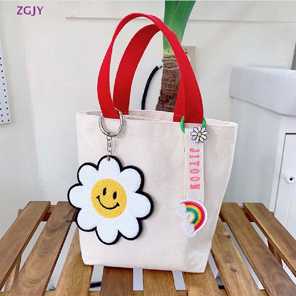 Móc Khóa Hình Hoa Hướng Dương Cười Dễ Thương Mới