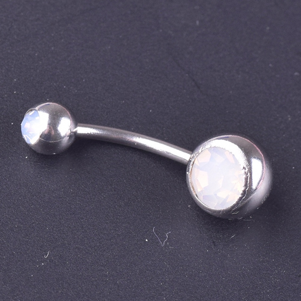 Khuyên Rốn Đính Đá Opal Nhân Tạo Thời Trang Dành Cho Nữ