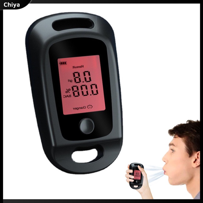 Máy Kiểm Tra Hơi Thở Kỹ Thuật Số Cầm Tay Độ Chính Xác Cao Có Thể Sạc Lại Bằng Cổng Usb