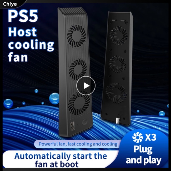 Quạt Làm Mát Hiệu Quả Olygame Với 3 Quạt Làm Mát Siêu Nhỏ Tương Thích Với Ps5 Console Host