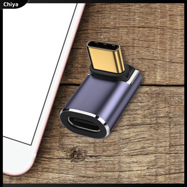 Đầu Nối Chuyển Đổi Type-C 4.0 Male Sang C Female Pd100w 40gbps Sạc Nhanh Cho Notebook