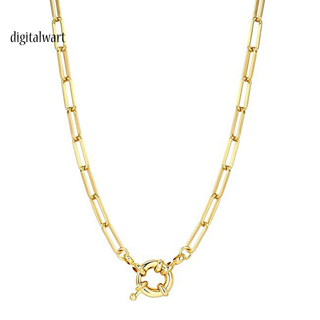 Kỹ Thuật Số| Vòng cổ HợP Kim HìNh Oval ĐíNh Đá Xinh XắN