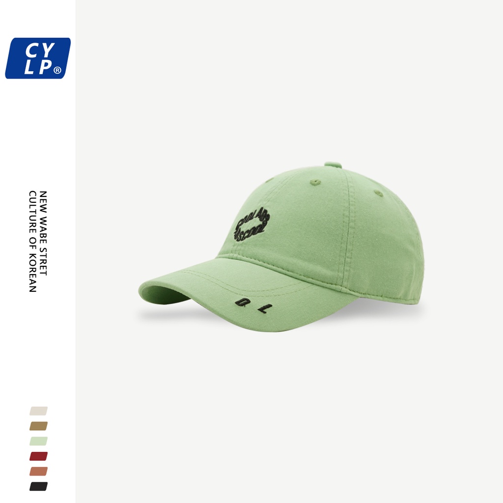 Mũ Lưỡi Trai Thêu Chữ Phong Cách Hàn Quốc Cá Tính Cho Cặp Đôi