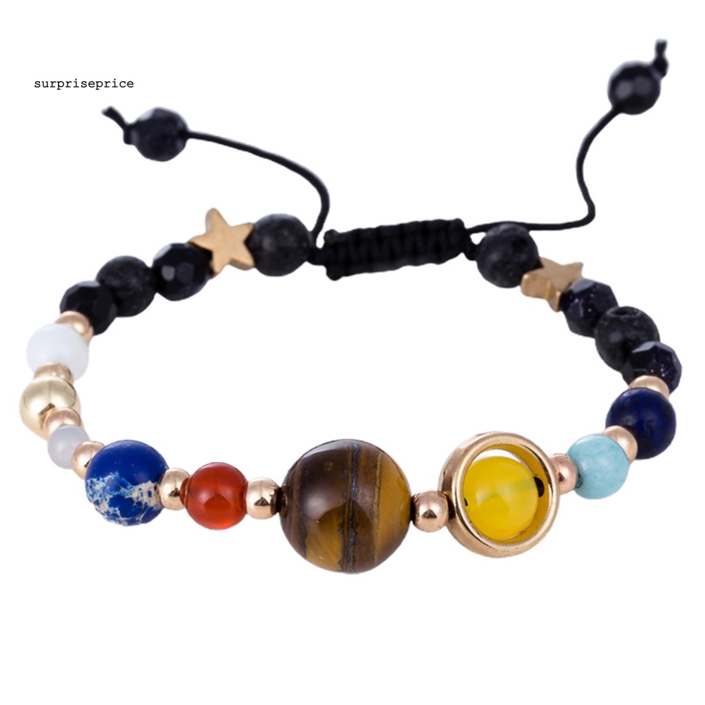 Vòng Tay Chuỗi Hạt Năng Lượng Mặt Trời Chống Mài Mòn Nhiều Màu Sắc Cho Nữ