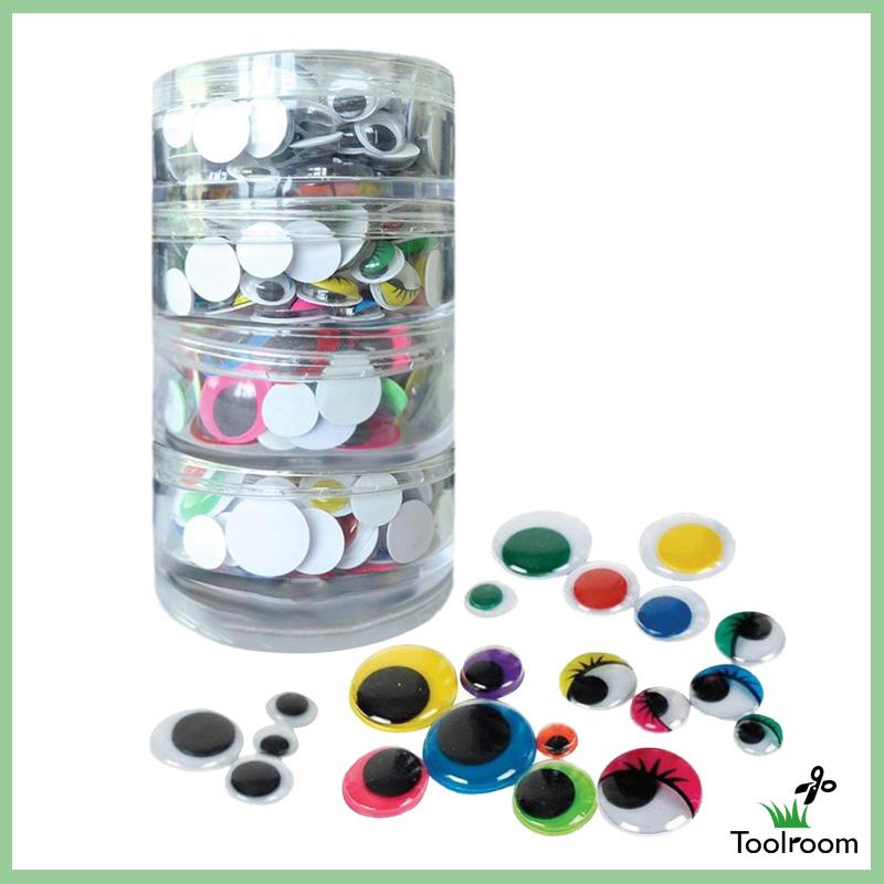 Set 400 Mắt Giả Nhiều Màu Sắc Cho Búp Bê