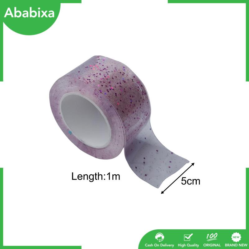 Băng Keo Nano Trong Suốt Lấp Lánh Không Để Lại Dấu Vết Vui Nhộn Để Thổi Bong Bóng DIY