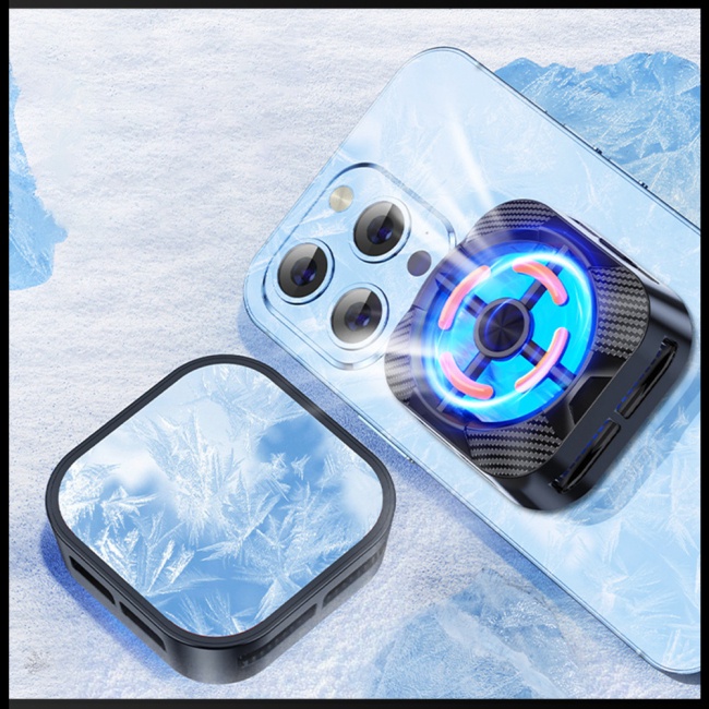 Thiết Bị Tản Nhiệt Bán Dẫn Zevaret X79 Có Kẹp Gắn Phía Sau Điện Thoại Phát Sóng Trực Tiếp