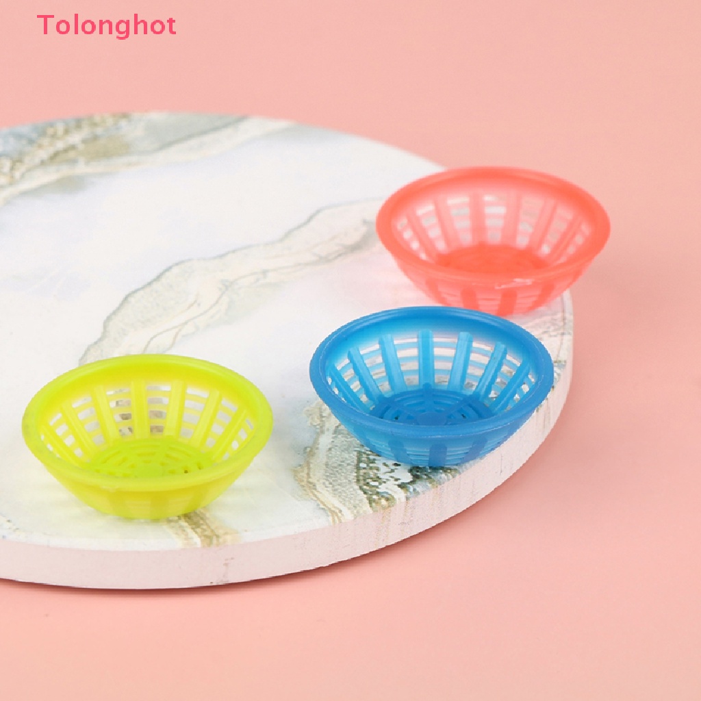 Bộ 3 Rổ Đựng Thực Phẩm Tỉ Lệ 1: 12 Trang Trí Nhà Búp Bê