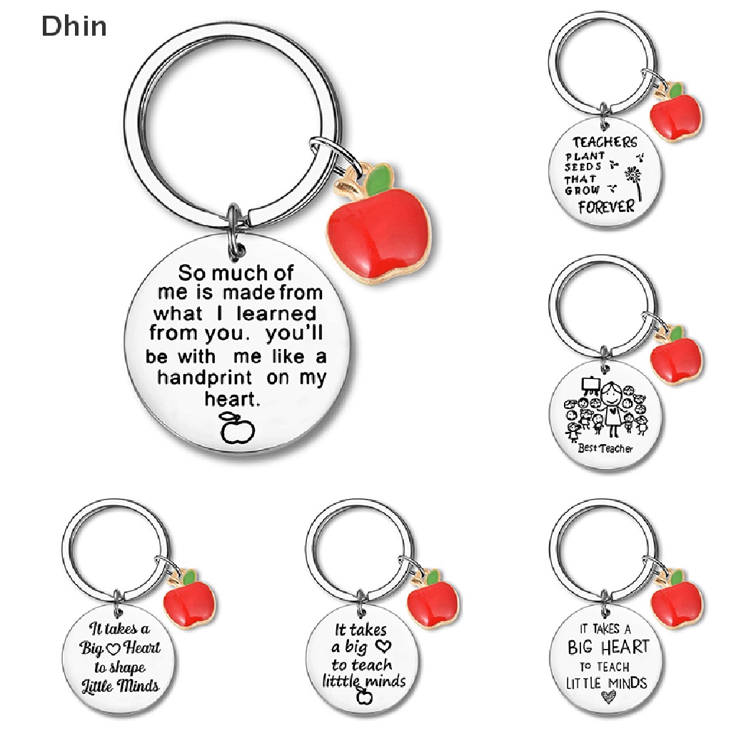 Móc Khóa Thép Không Gỉ Khắc Chữ Thank You Thời Trang Dùng Làm Quà Tặng